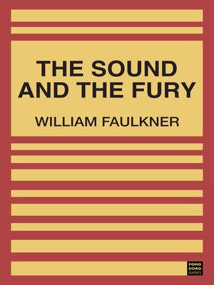 cover image of The Sound and the Fury